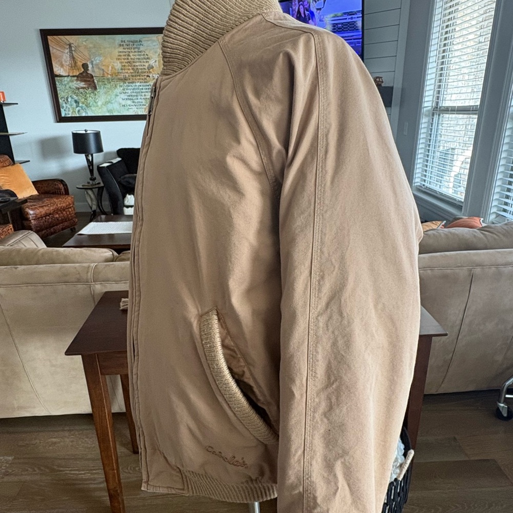 Cabela's Tan Goose Down Jacket